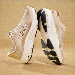 NEW RYKA Suede Wide Width Devoxmax Classic Walking Sneakers  for women 825 4m2